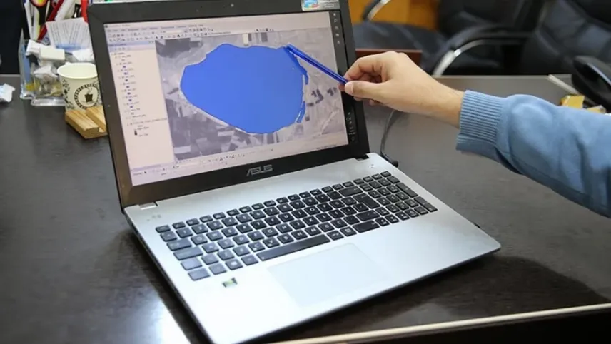 Arin Gölü'nde kuraklık alarmı haberinin görseli