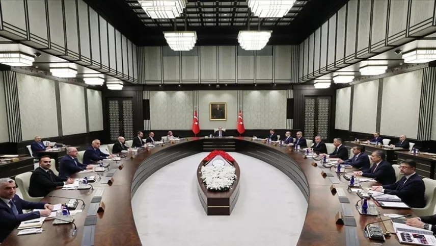 Cumhurbaşkanlığı Kabine toplantısı başladı haberinin görseli
