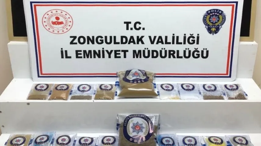 Zonguldak'ta 746 gram uyuşturucu ele geçirildi: 1 tutuklu haberinin görseli