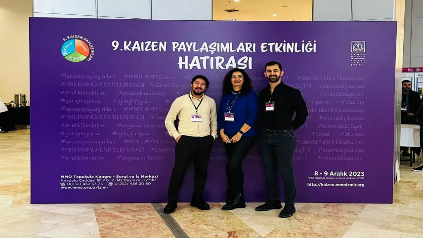Çiğli'ye 9. Kaizen Paylaşımları’ndan Teşekkür Belgesi haberinin görseli