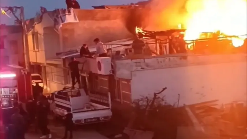 Bursa'da mahalle duman altında kaldı haberinin görseli
