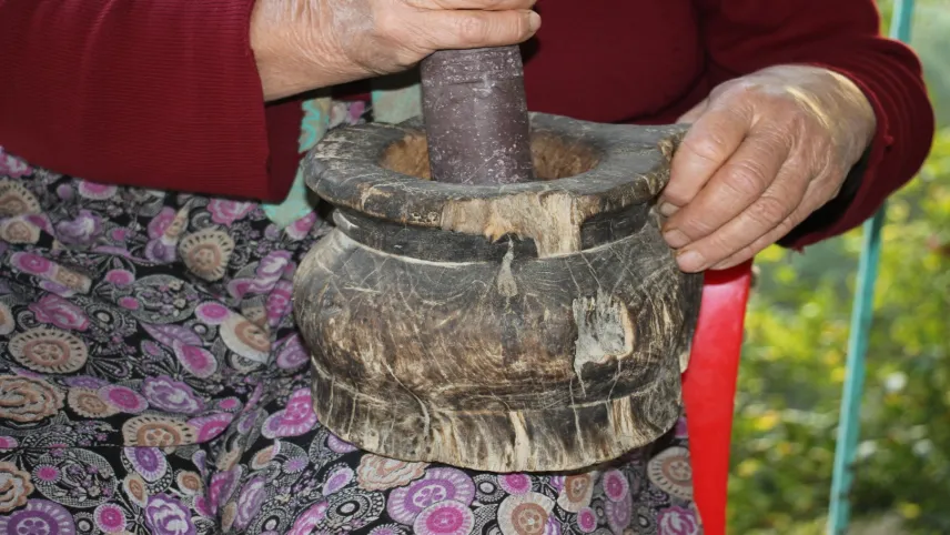 Aydın’da asırlık dibekler mutfakları süslemeye devam ediyor haberinin görseli