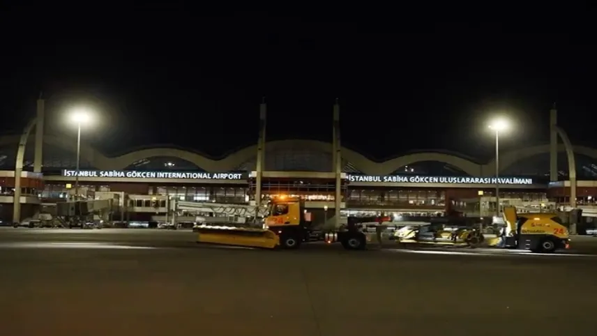 Sabiha Gökçen'de kış hazırlıkları tamamlandı haberinin görseli