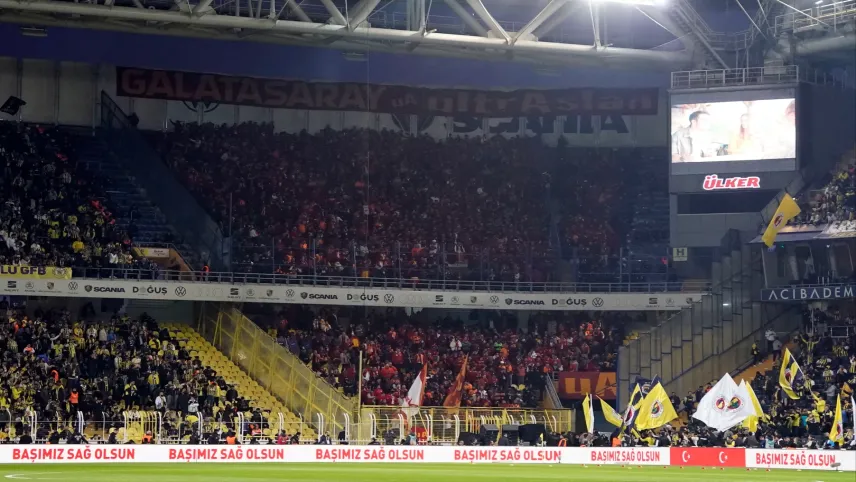 Fenerbahçe – Galatasaray derbisinde şehitler unutulmadı haberinin görseli