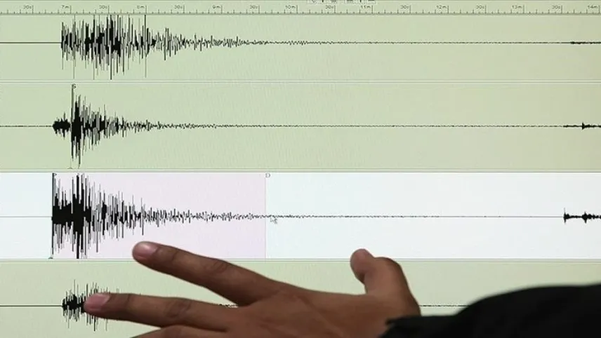 Kuril Adaları açıklarında deprem haberinin görseli