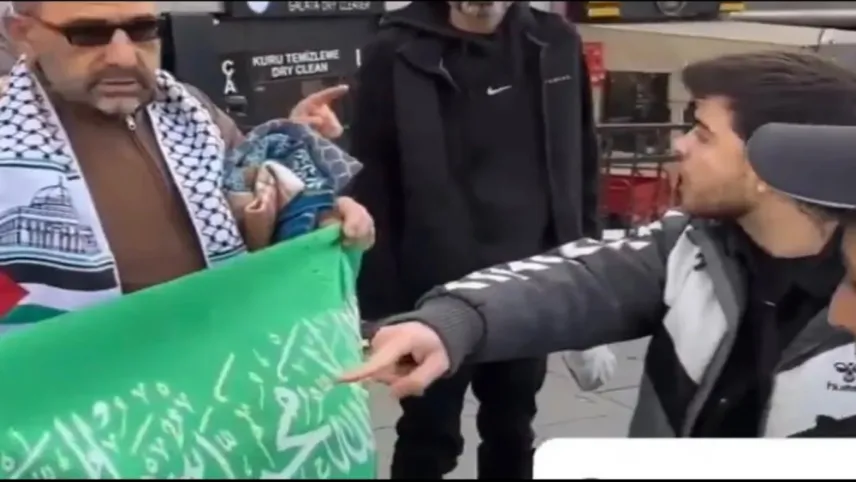 ‘Hilafet bayrağı’ olayına İzmir Barosu’ndan ‘şeriat’ tepkisi haberinin görseli
