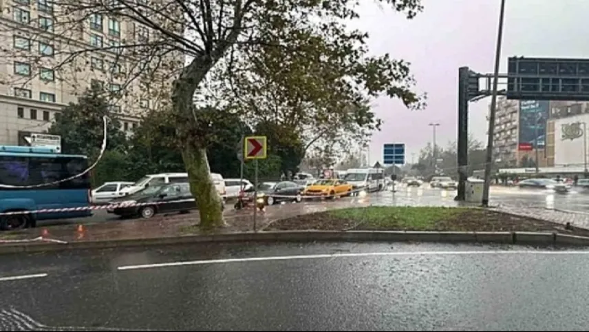 İstanbul'da ölen kuryenin kamera görüntüleri ortaya çıktı haberinin görseli