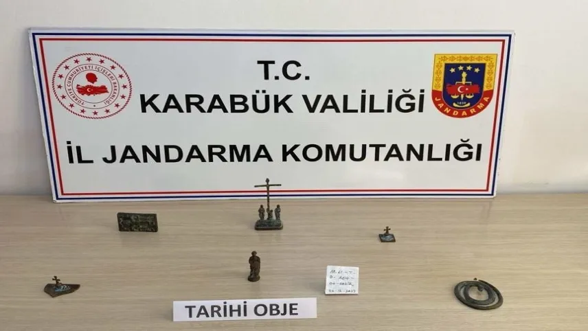 Karabük'te tarihi eser operasyonu: 1 gözaltı haberinin görseli