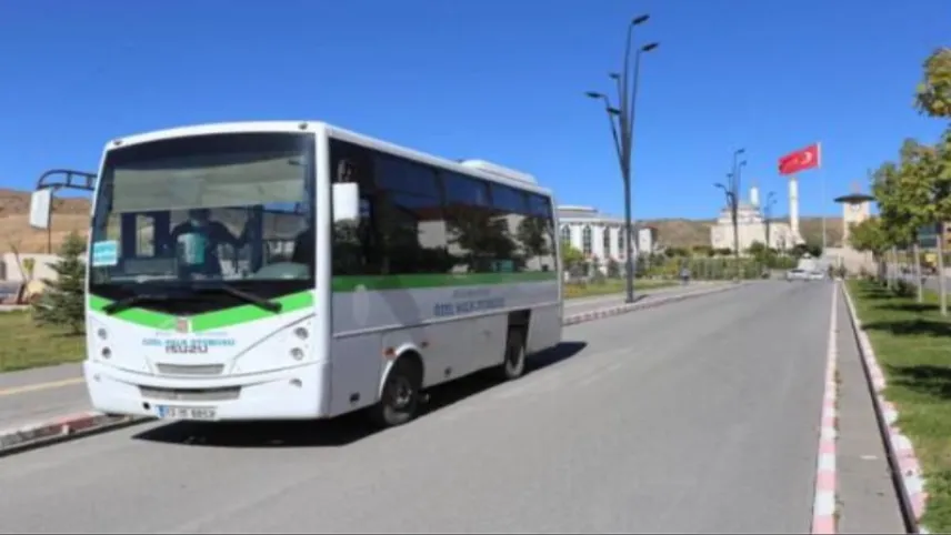Bitlis'te toplu taşıma ücretleri haberinin görseli
