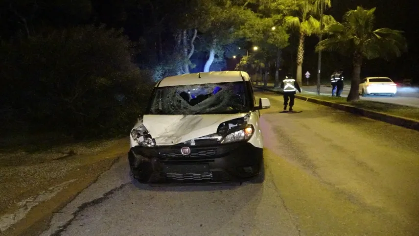 Antalya’da kaza: Başıboş atla çarpışan araç hurdaya döndü haberinin görseli