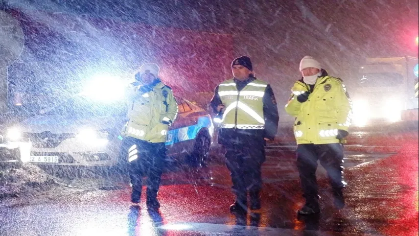 Edirne kara teslim: Polis ve jandarma uyardı haberinin görseli