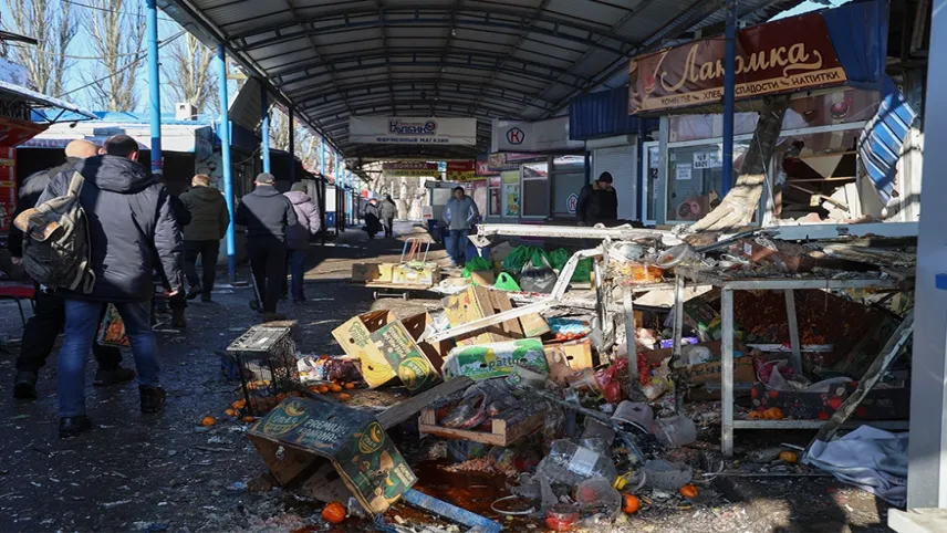 Donetsk’te can kaybı 25’e yükseldi haberinin görseli