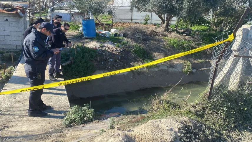 Antalya’da korkunç olay: Sulama kanalında bulundu haberinin görseli
