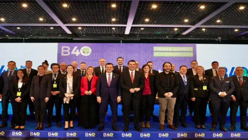 Balkan Şehirleri Ağı Zirvesi Tiran'da yapıldı haberinin görseli