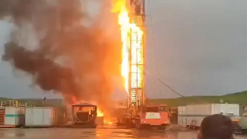 Diyarbakır’da petrol kuyusunda patlama: 1 ölü, 1 yaralı haberinin görseli