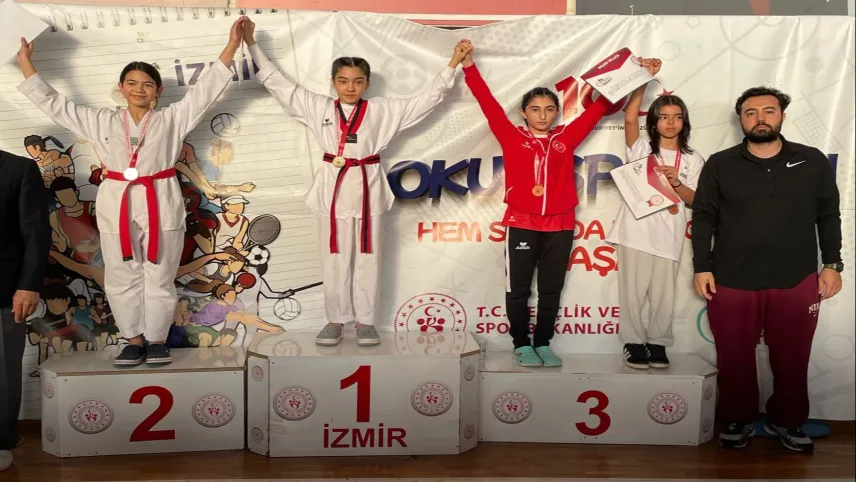İzmirli öğrenci Tekvando Türkiye Şampiyonası elemelerine katılacak haberinin görseli