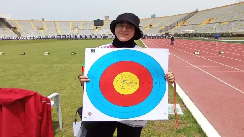 Okçu Şeydanur Utuş milli takımda seçildi haberinin görseli