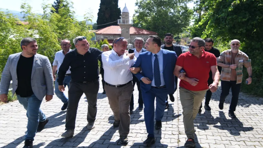 Bornova muhtarlarıyla daha güçlü haberinin görseli