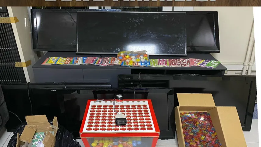 Görünürde mobilya atölyesi, gerçekte kumarhane! haberinin görseli