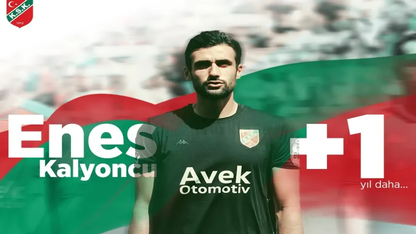 Karşıyaka, Enes Kalyoncu ile sözleşmesini uzattı haberinin görseli