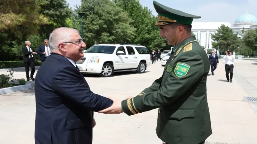 Bakan Güler Türkmenistan’a gitti haberinin görseli