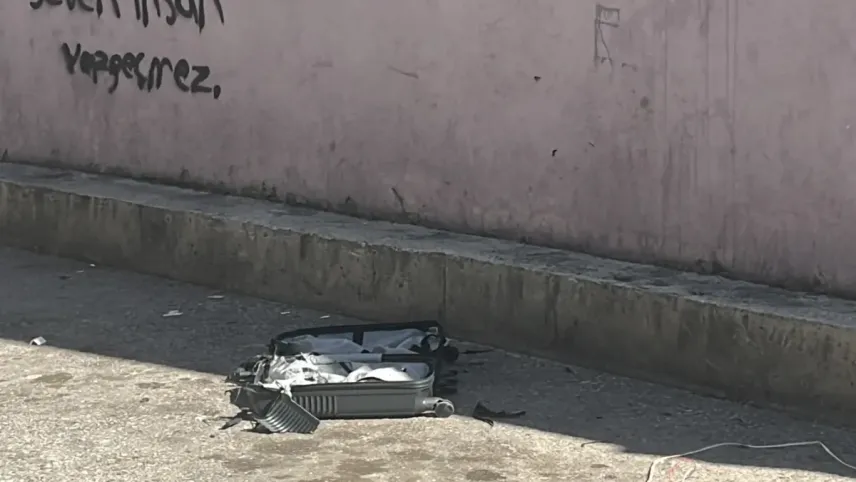 Fünye ile patlatılan şüpheli valizin içinden ne çıktı? haberinin görseli
