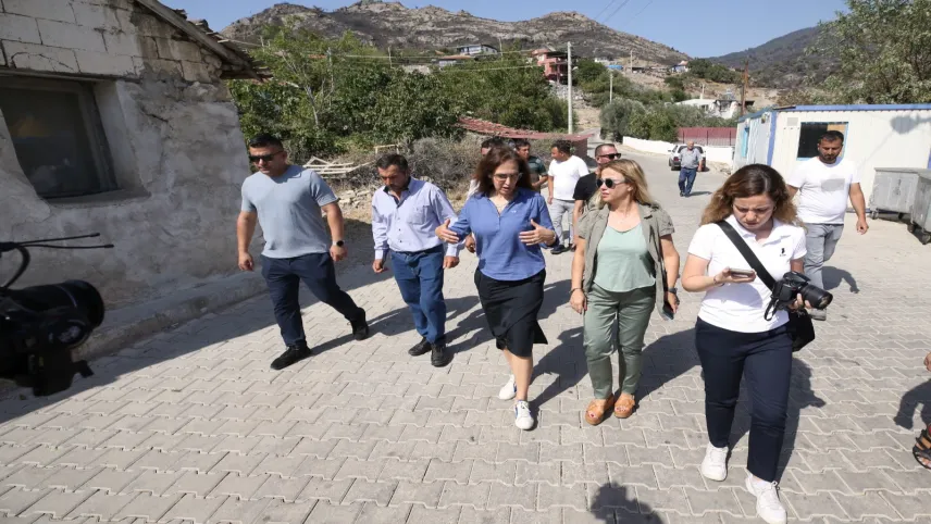 İGC’den yangın bölgesine ziyaret haberinin görseli