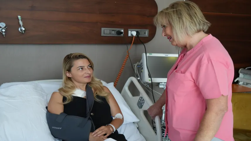 Gürcistanlı hasta şifayı Maltepe'de buldu haberinin görseli