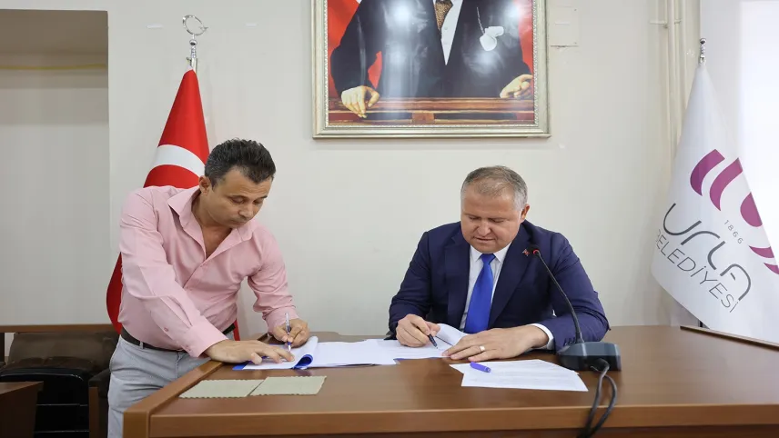 Urla’da memurları sevindiren sözleşme haberinin görseli
