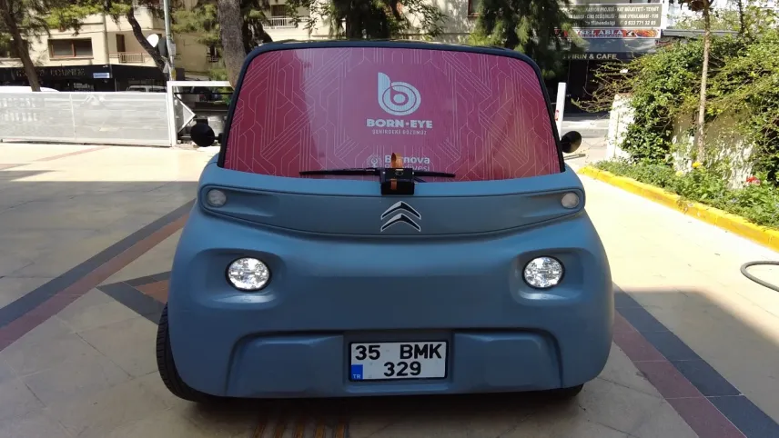 Bornova’da yapay zeka yolların tozunu attıracak haberinin görseli