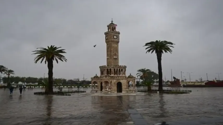 İzmir Valiliği’nden gök gürültülü sağanak yağış uyarısı haberinin görseli
