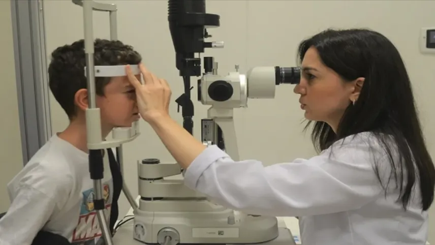 Göz sağlığı sorunları okul öncesinde tedavi edilmeli haberinin görseli