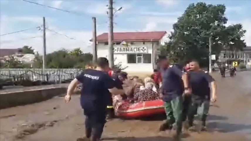 Romanya'da sel felaketi: 4 kişi öldü haberinin görseli