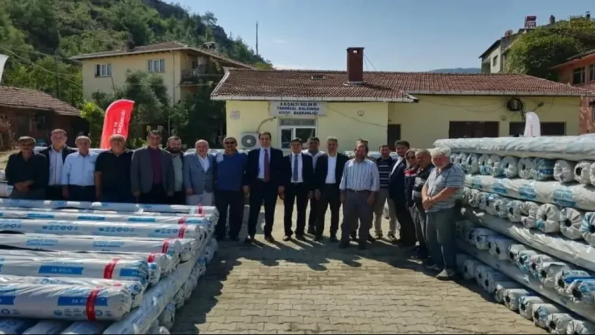 Bilecik'te çiftçilere destek haberinin görseli