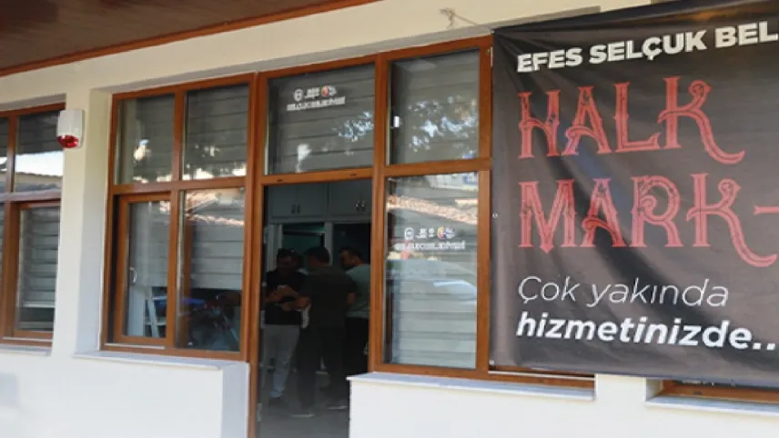 Efes'te Halk Mark-ET açılacak haberinin görseli