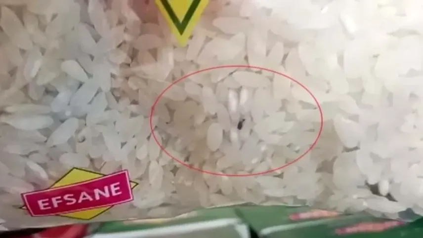 Dev zincir markette böcek skandalı! haberinin görseli