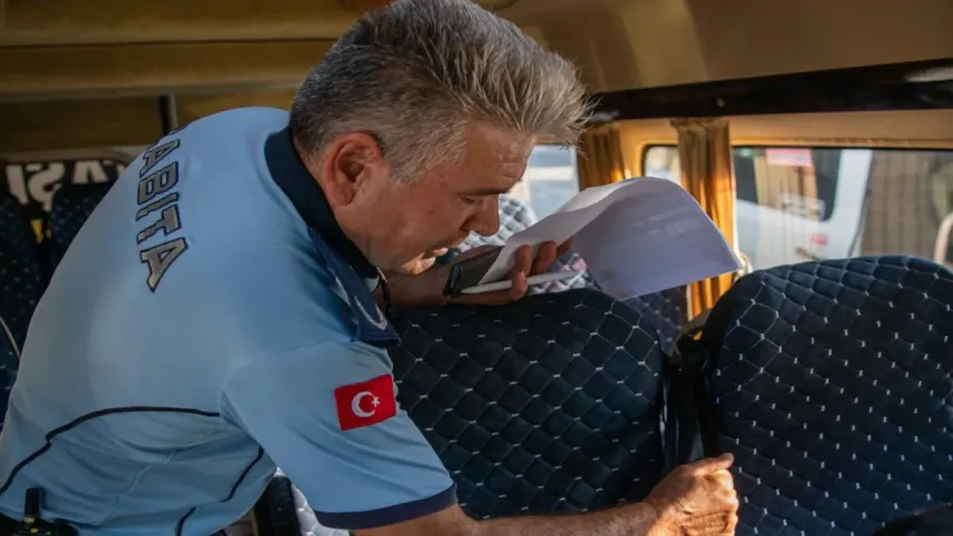 Aydın’da okul servisleri denetlendi haberinin görseli