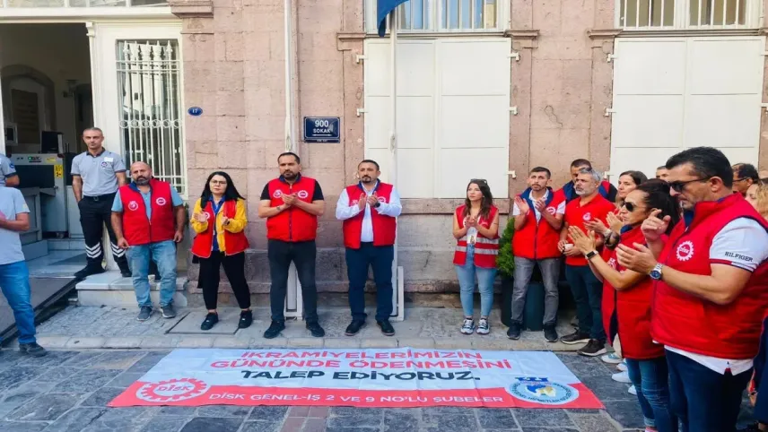 İkramiye Eylemi ikinci gününde haberinin görseli
