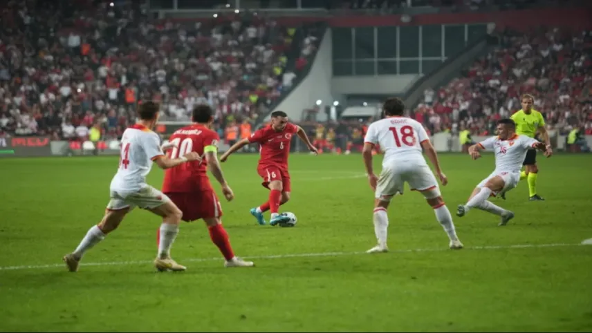 A Milli Futbol Takımı sahasında 1 golle kazandı haberinin görseli