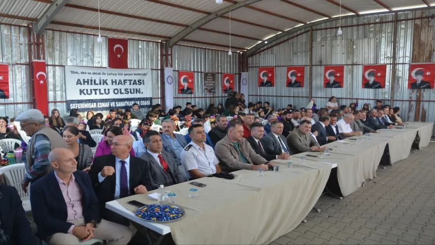 Seferihisar’da Ahilik Haftası etkinlikleri yoğun ilgi gördü haberinin görseli