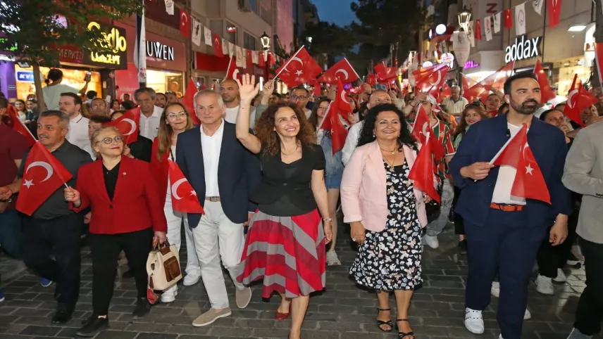Karşıyaka’da Cumhuriyet coşkusu  haberinin görseli