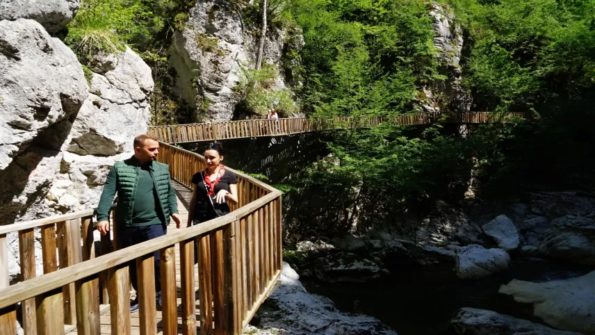 Kastamonu’nu kanyon ziyarete kapatıldı haberinin görseli