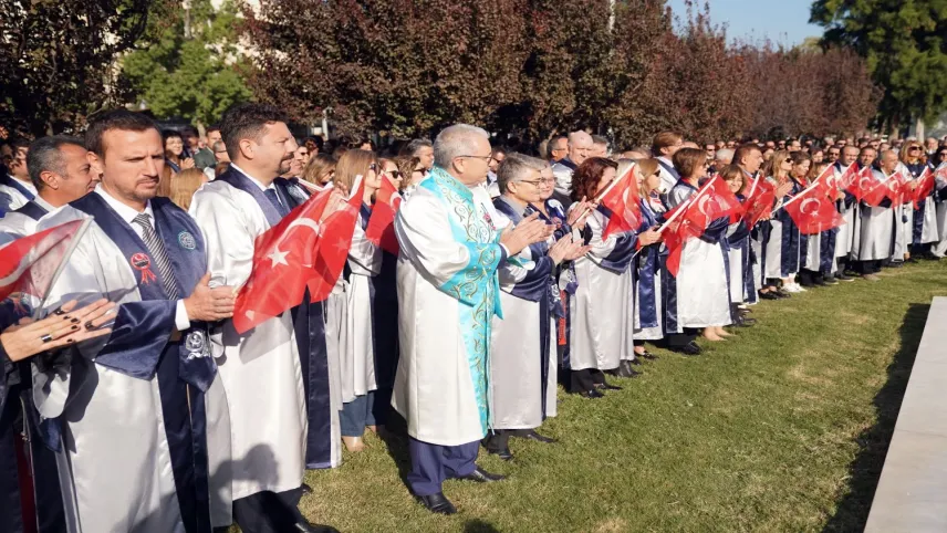 Ege Üniversitesi'nde Cumhuriyet Bayramı coşkusu haberinin görseli