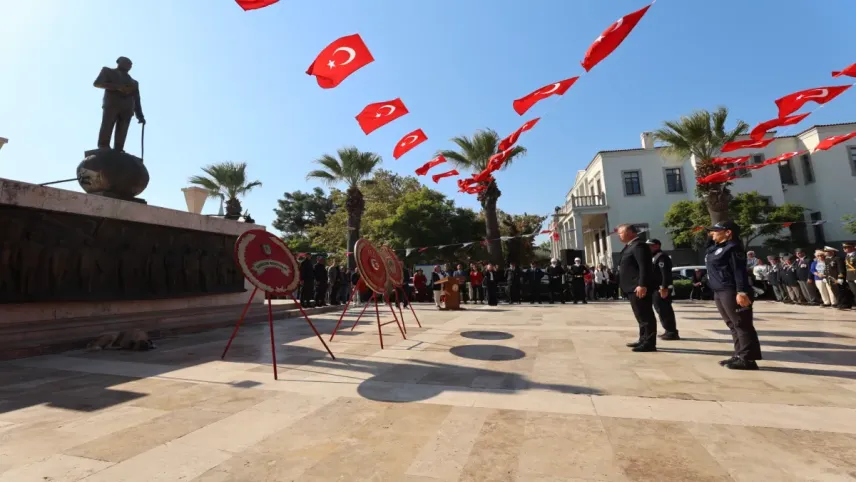 Urla’da Cumhuriyet Bayramı coşkusu haberinin görseli