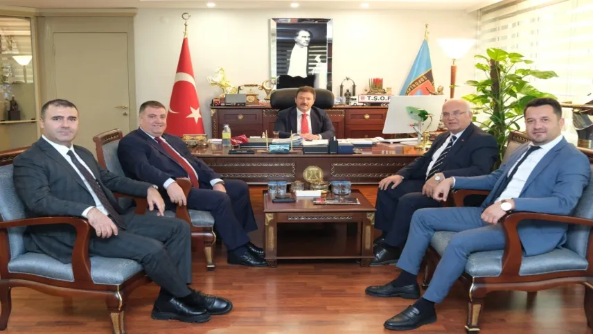 Başkan Özkan’dan Ankara'ya ziyaret haberinin görseli