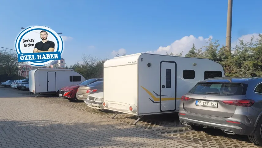 Mavişehir’de karavan işgali haberinin görseli