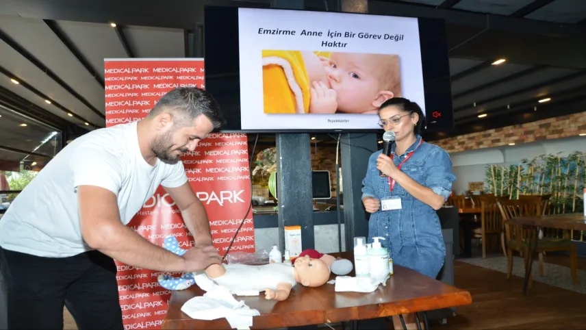 Anne ve baba adaylarından Gebe Okulu'na yoğun ilgi haberinin görseli
