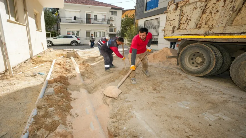 Gaziemir'de sel ve taşkın sorununa çözüm haberinin görseli