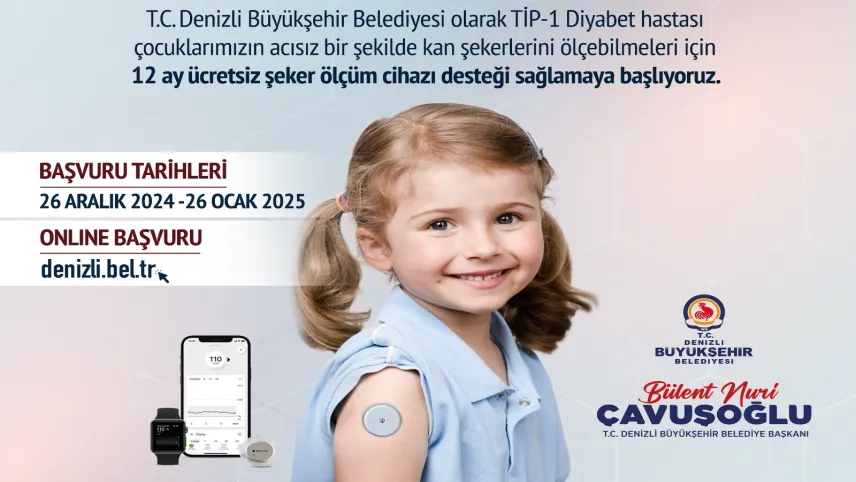 Denizli’de diyabetli çocuklara destek için yeni proje haberinin görseli