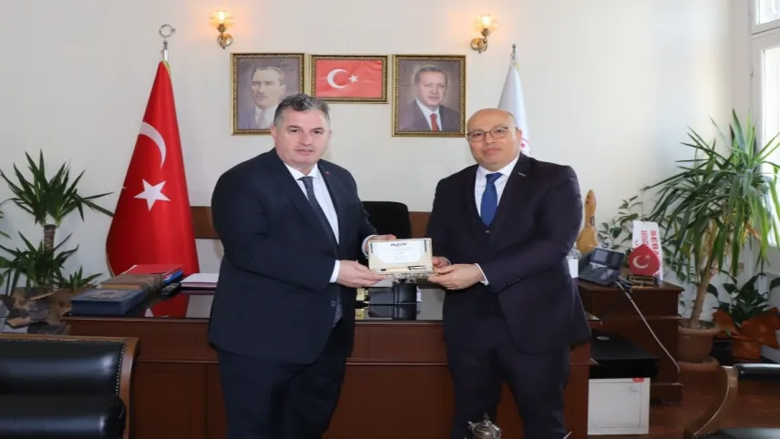 MÜSİAD Başkanı’ndan Doğruer’e ziyaret haberinin görseli